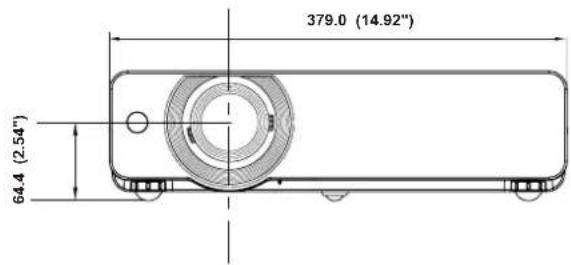 379.0 (14.92") 64.4 (2.54")