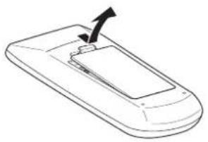 PANASONIC PT-VW431DU - Installing and Removing batteries - 1