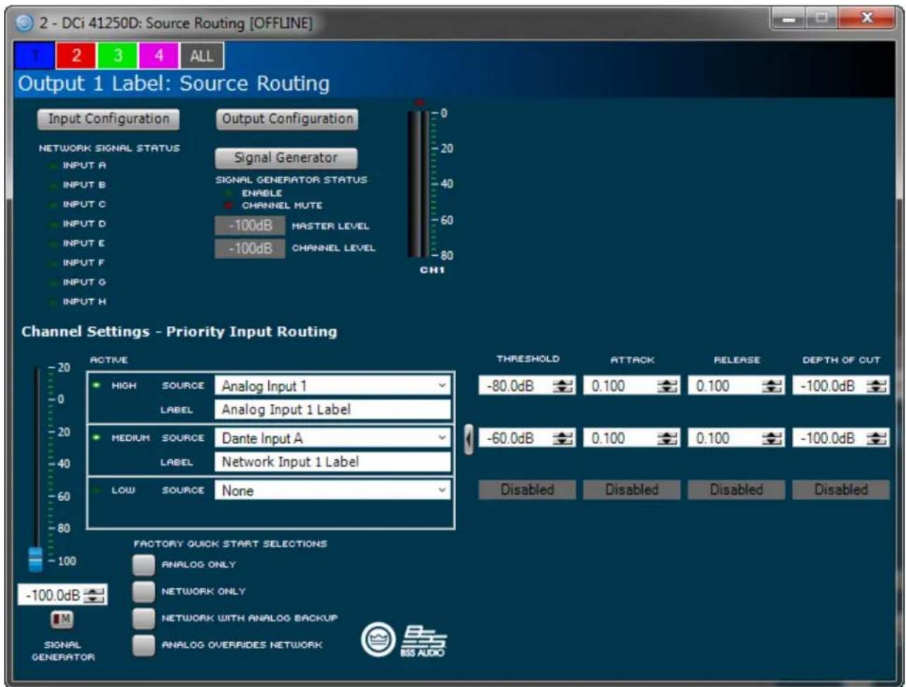 CROWN DriveCore Install DCi 8|600DA - Source Routing/Configuration - 1