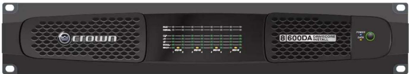 CROWN DriveCore Install DCi 8|600DA - Welcome - 1
