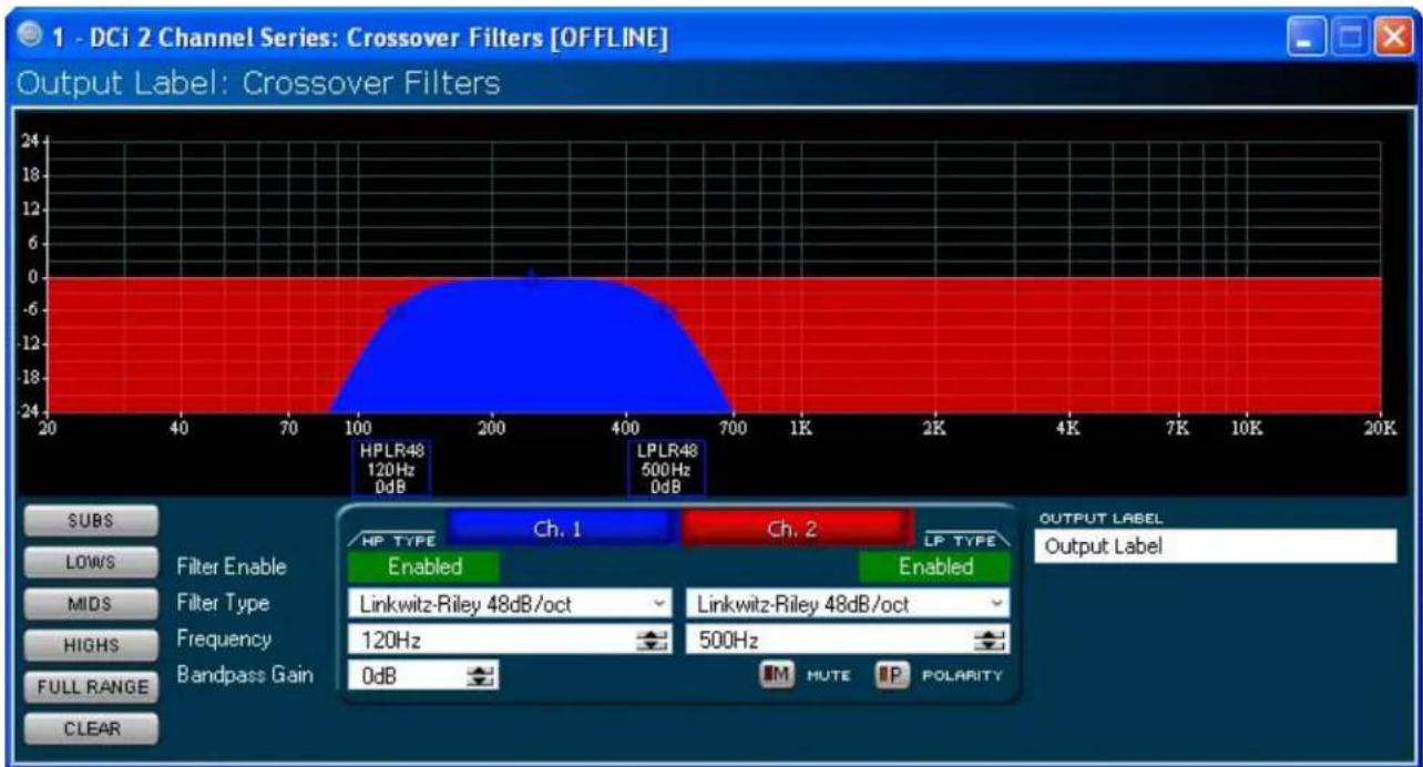 CROWN DriveCore Install DCi 2|2400N - Crossover Filters - 1