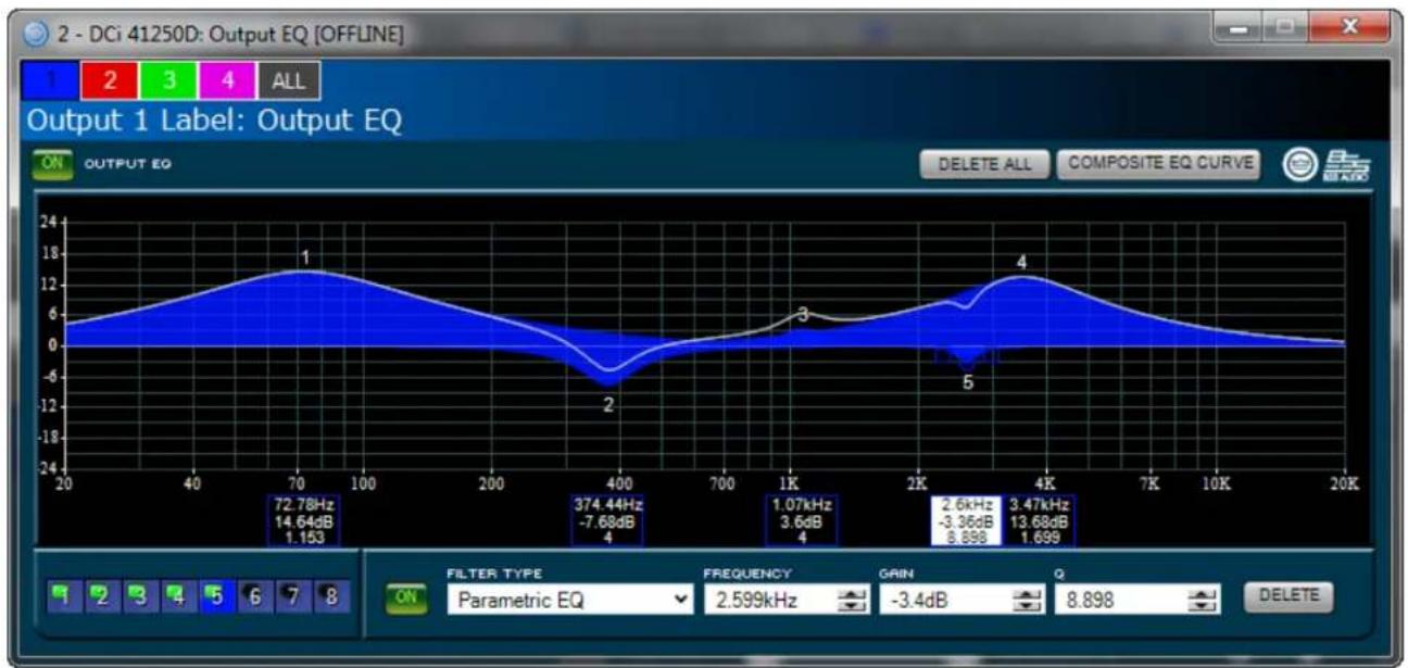 CROWN DriveCore Install DCi 4|1250DA - Input/Output Equalization - 1