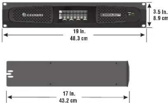 CROWN DriveCore Install DCi 4|1250DA - Installing the Amplifier - 2