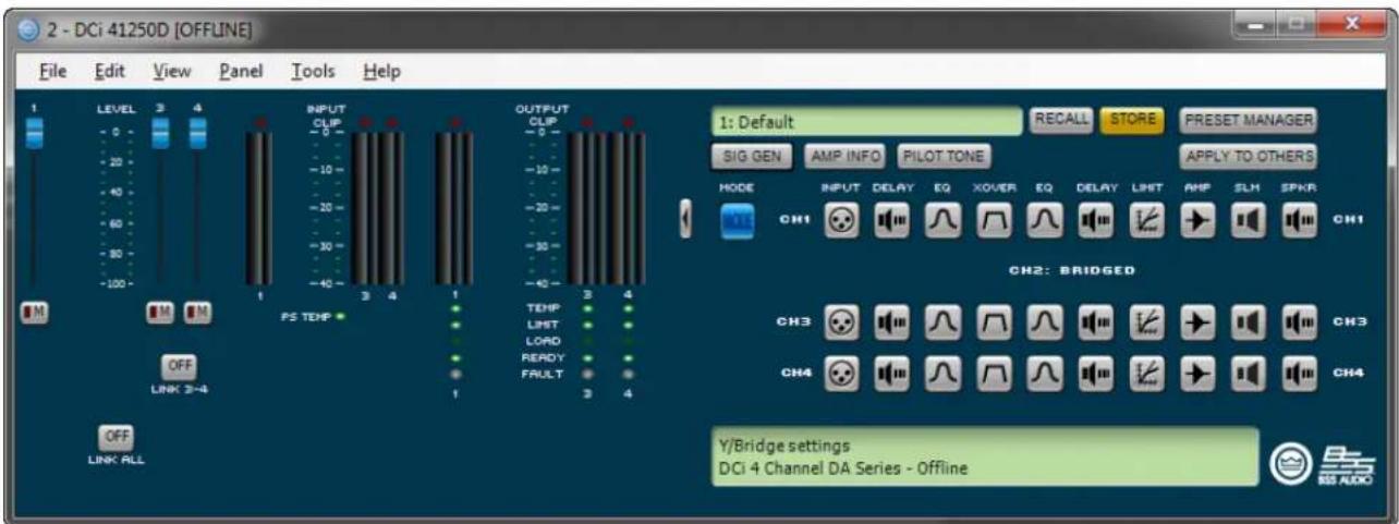 CROWN DriveCore Install DCi 4|1250DA - Bridge Mono Operation - 2