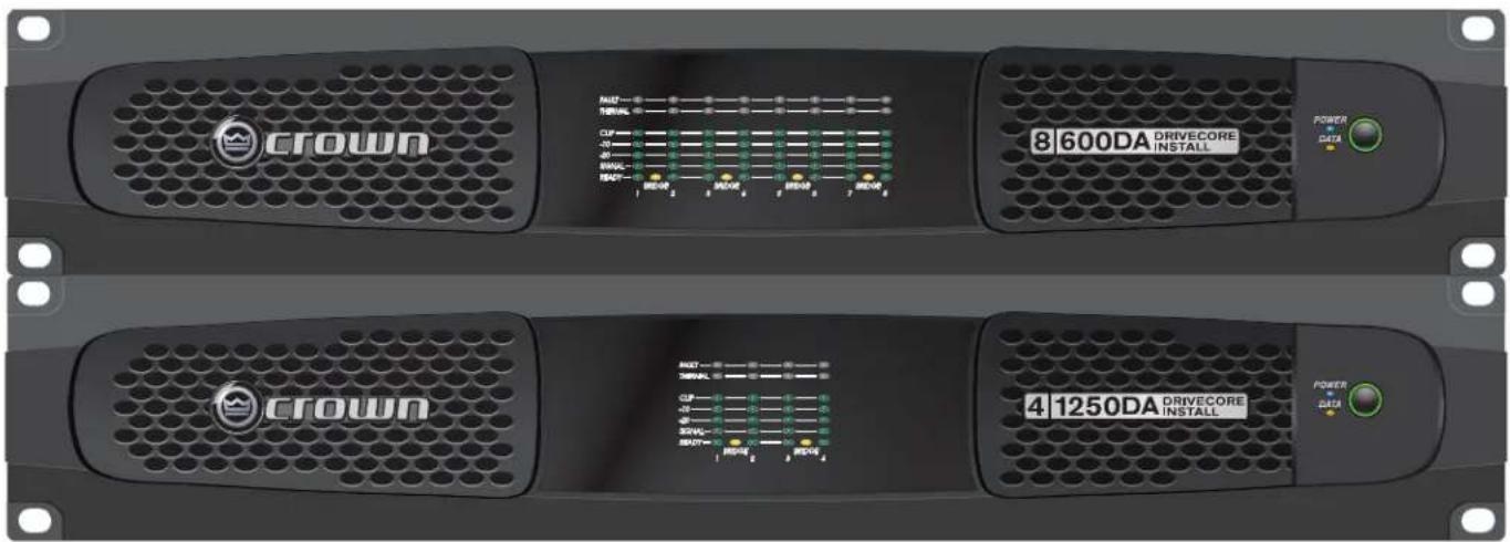 CROWN DriveCore Install DCi 4|1250DA - Operation Manual - 1