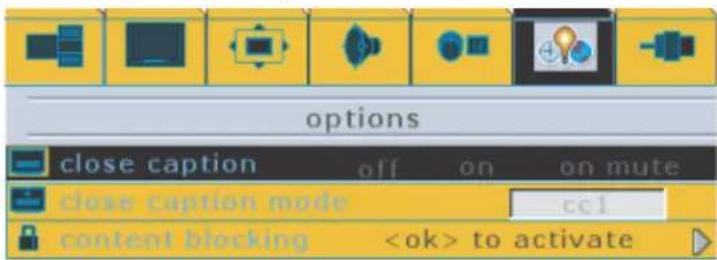 OPTOMA PD50A - During TV input signal mode - 1