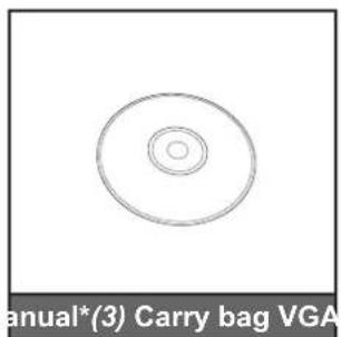 manual*(3) Carry bag VGA
