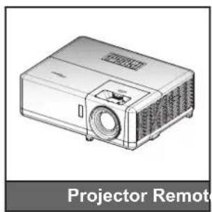 OPTOMA ZW502 - Standard accessories - 1