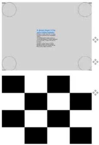 A pixel shape in the administrative industry The image contains a grid of black squares arranged in a 2x2 grid. The bottom panel displays a 3x3 grid of black squares, each square filled with a white border and contains a small number of circles at the top. The bottom panel is labeled '100' and '101'.