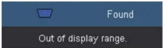 Found Out of display range.