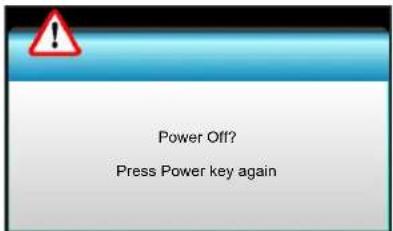 Power Off? Press Power key again