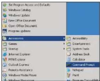 Set Program Access and Defaults Windows Catalog Windows Update New Office Document Open Office Document Program Updates Accessories Games Startup Internet Explorer MSN Explorer Outlook Express Resource Assistance Windows Media Player Windows Management Accessibility Entertainment System Tools Address Book Calculator Command Prompt Notepad Paint Program Consultative