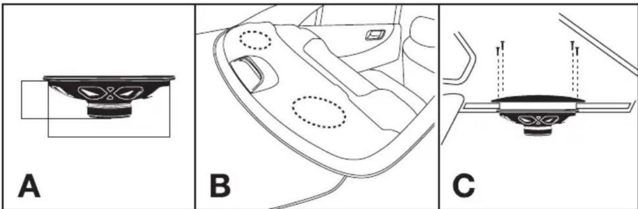 PowerBass AutoSound S-692T - REAR DECK MOUNTING - 1