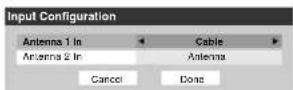 TOSHIBA 56MX195 - To configure the ANT 1 and ANT 2 input sources: - 3