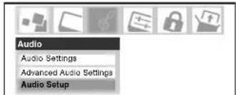 Audio Audio Settings Advanced Audio Settings Audio Setup