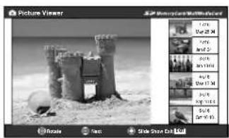 TOSHIBA 56MX195 - Using the JPEG picture viewer (continued) - 1