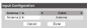 TOSHIBA 62MX195 - To configure the ANT 1 and ANT 2 input sources: - 3