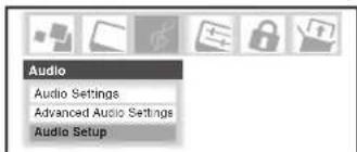 Audio Audio Settings Advanced Audio Settings Audio Setup