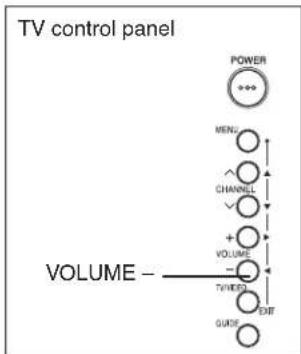 TOSHIBA 62MX195 - To unlock the control panel: - 1