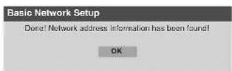 TOSHIBA 62MX195 - Set up the network address (continued) - 3