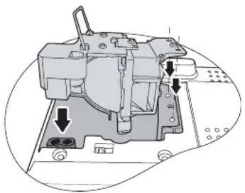 BENQ CP270 - Replacing the lamp - 8
