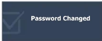 Password Changed
