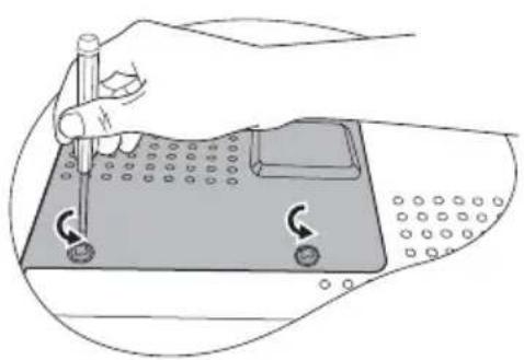 BENQ CP270 - Replacing the lamp - 3