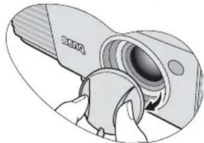 BENQ CP270 - Starting up the projector - 2