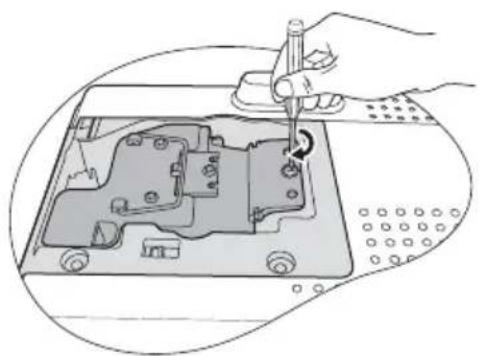 BENQ CP270 - Replacing the lamp - 10