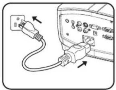 BENQ MW860USTi-V - Starting up the projector - 2