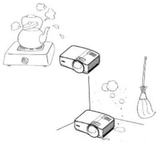 BENQ MW860USTi-V - Safety Instructions (Continued) - 1