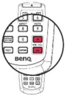 3 6 ASPECT PLATS 8 9 OPTIONAL OFFICE 0 HE: VOLT TEST OPTION benq