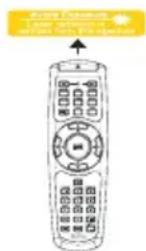 BENQ MW860USTi-V - Operating the LASER pointer - 1