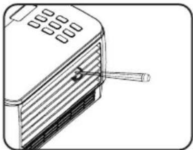 BENQ MW860USTi-V - Replacing the lamp - 13