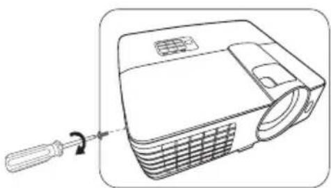 BENQ MW821ST - Replacing the lamp - 13