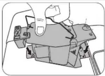 BENQ MW821ST - Replacing the lamp - 8