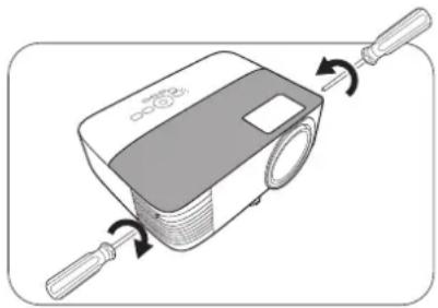 BENQ MW605 - Resetting the lamp timer - 1
