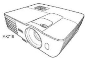 BENQ MX717 - Standard accessories - 2