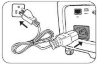 BENQ MX717 - Starting up the projector - 3