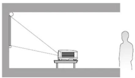 BENQ MW605w - Rear Table - 1