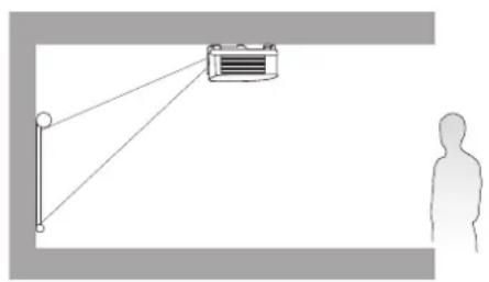 BENQ MW605w - Rear Ceiling - 1