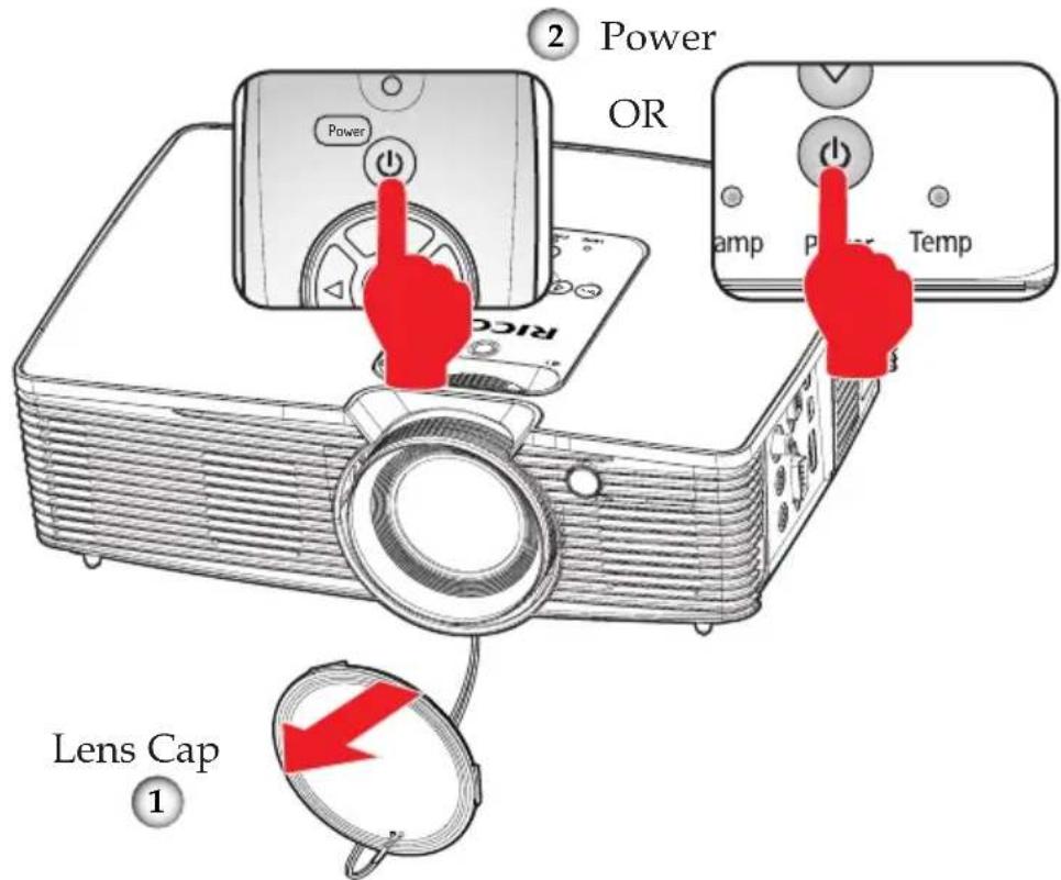 RICOH PJ HDC5420 - CAUTION: - 1