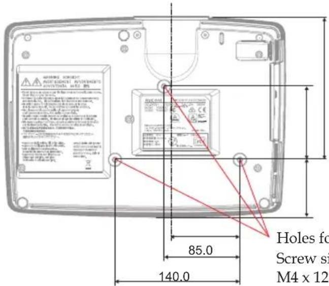 RICOH PJ HDC5420 - Cabinet Dimensions - 2