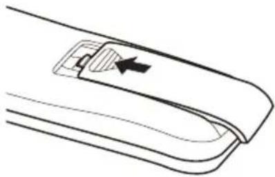 RICOH PJ HDC5420 - Remote Control Battery Installation - 3