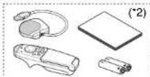 TOSHIBA TLP-S70U - Checking the package contents - 9