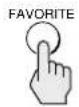 SONY SAT-HD100 - Press the FAVORITE button. - 1