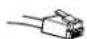 SONY SAT-HD100 - TEL LINE Jack and RJ-11 Telephone Cable - 1