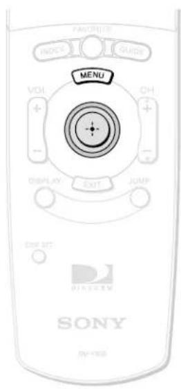 FACTORULE MODE GUIDE MENU VOI + - DISPLAY EXIT JUMP DISE MT OISUSSW SONY DV+X88