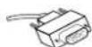 SONY SAT-HD100 - LOW SPEED DATA Jack and RS232 Cable - 1