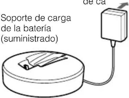 SONY TMR-BT10A - Conecte el adaptador de alimentación de ca suministrado a un tomacorriente de ca. - 1